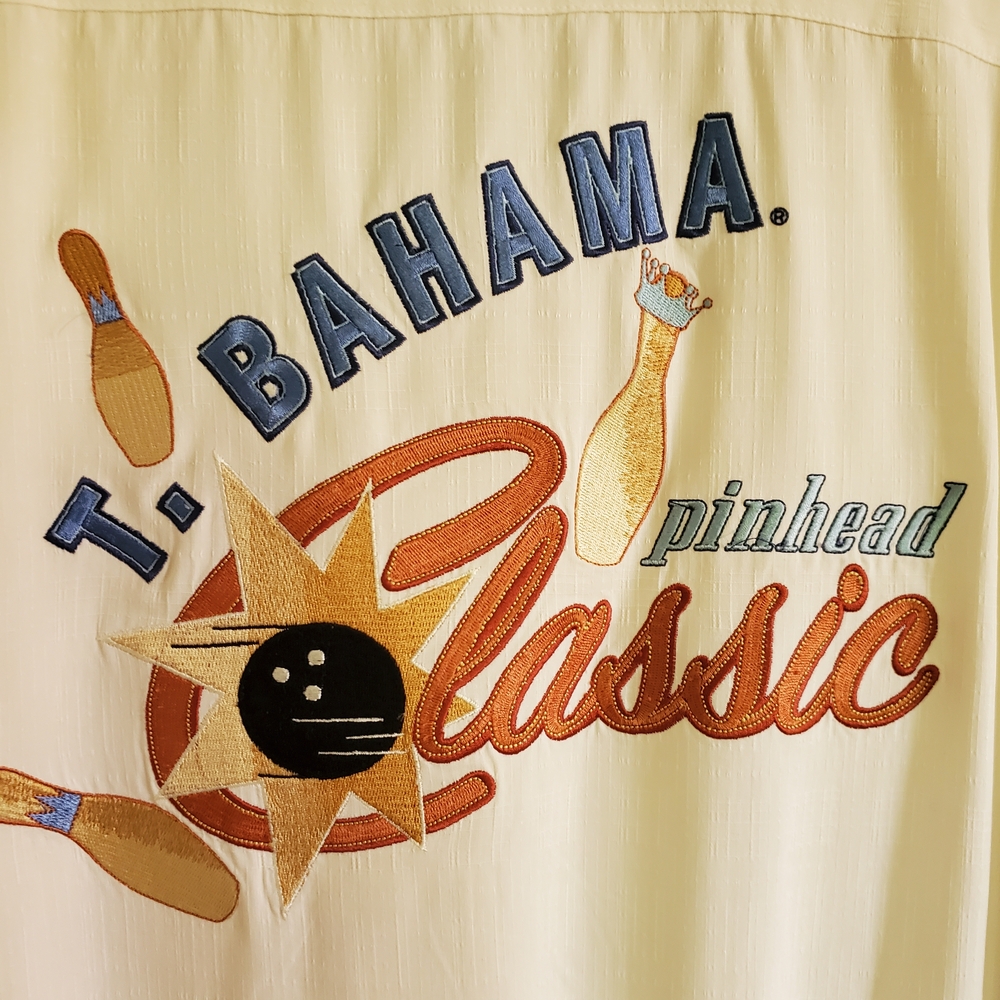 Tommy Bahama Cream Casual Button Down Shirt